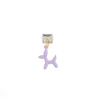 PURPLE BALLOON PUPPY CHARM - DIJES - Malandra Jewelry - AD1511 - J57394
