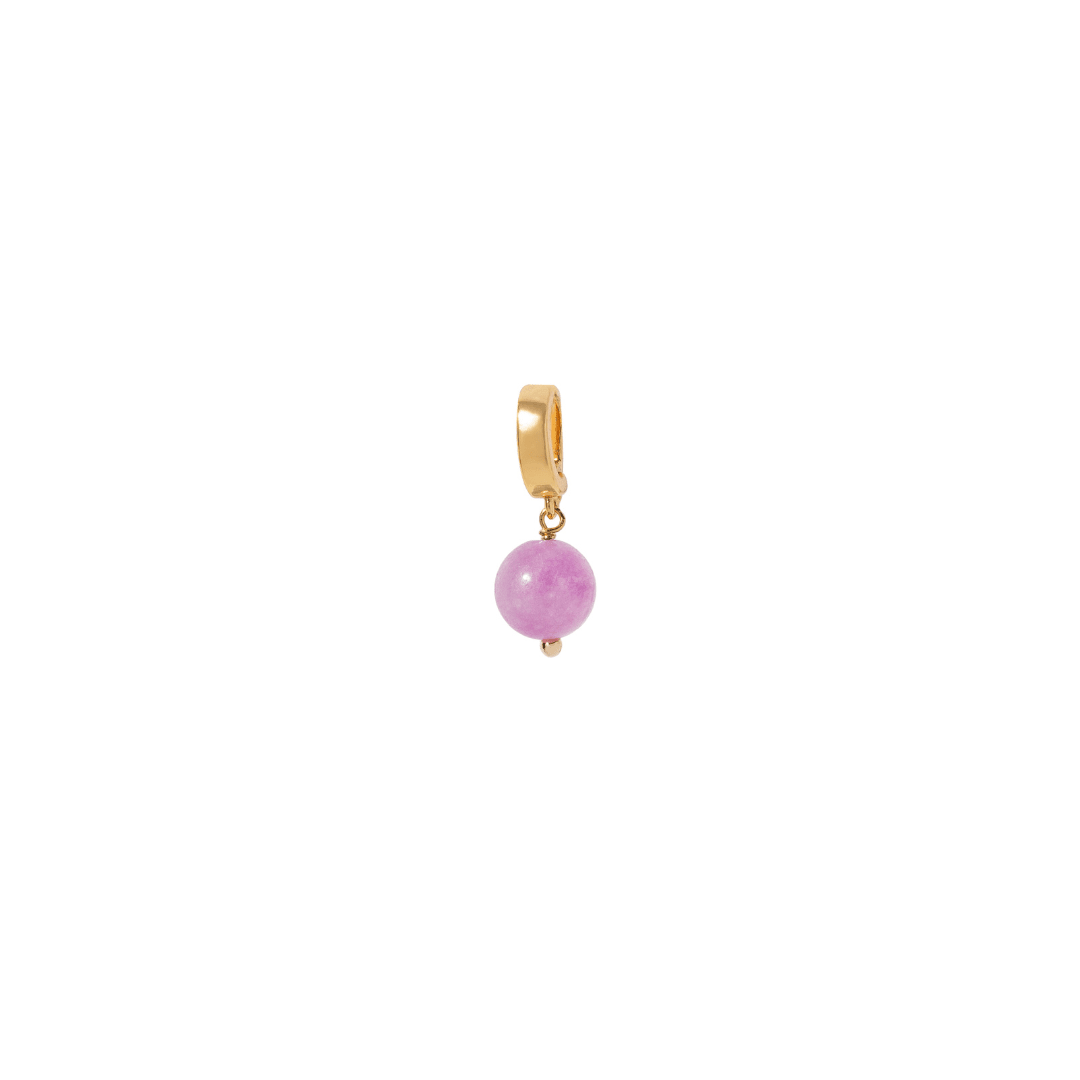 PURPLE QUARTZ POP CHARM - DIJES - Malandra Jewelry - TD2334