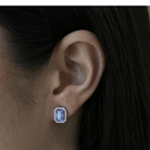 PURPLE ROYAL GEM EARRINGS - ARETES - Malandra Jewelry - ZWA126.M-QX00878YX