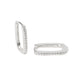 QUADRA SPARK HOOPS - ARETES - Malandra Jewelry - FBA516-1EAR0037-1PR-4