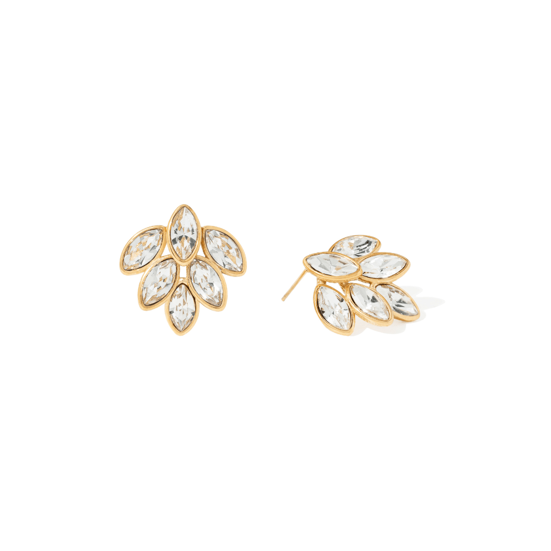 RADIANT BLOOM EARRINGS - ARETES - Malandra Jewelry - AA1571-T60057 / JDE0110031
