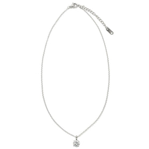 RADIANT DROP SILVER NECKLACE - COLLARES - Malandra Jewelry - EUWC331.P-JDN0308018-S