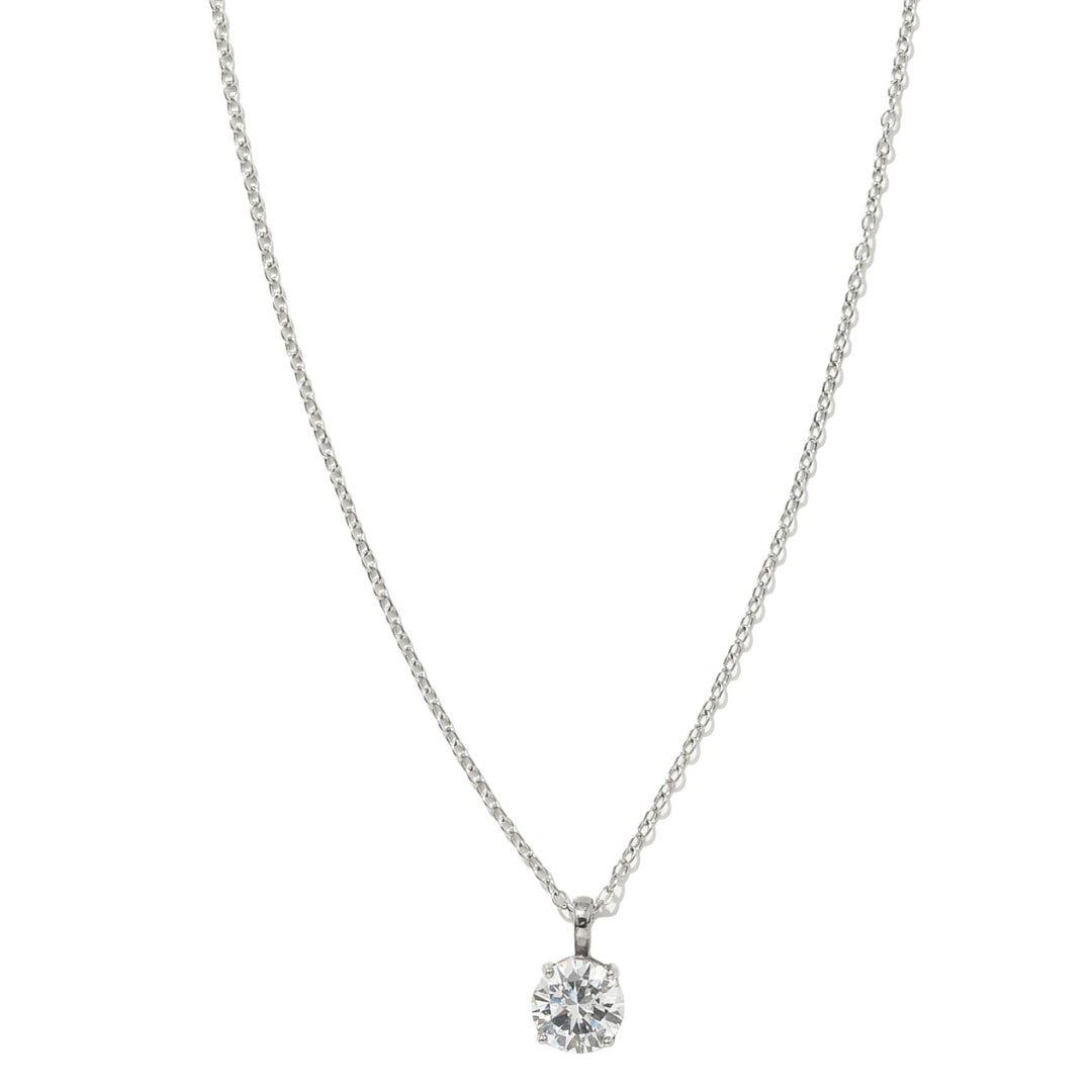 RADIANT DROP SILVER NECKLACE - COLLARES - Malandra Jewelry - EUWC331.P-JDN0308018-S