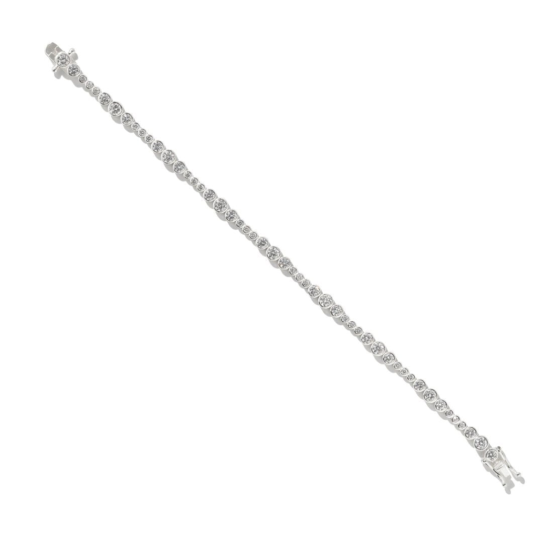 RADIANT GLOW TENNIS BRACELET - PULSERAS - Malandra Jewelry - FBP538-1EPU0271-1PP-4