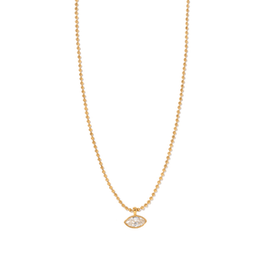 RADIANT MARQUISE NECKLACE - COLLARES - Malandra Jewelry - EUWC409-JDN0311255