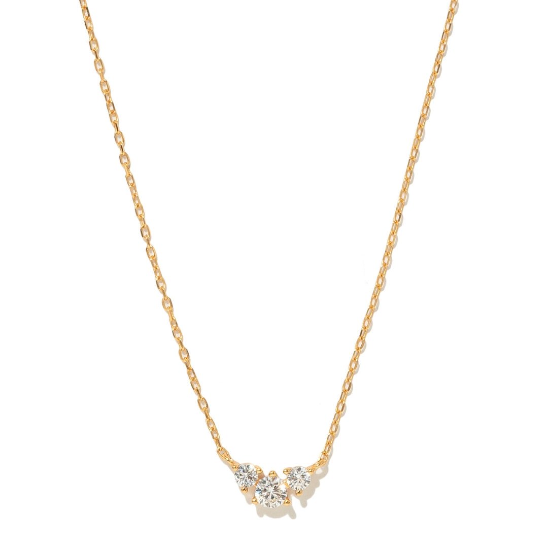 RADIANT MILANO TRINITY NECKLACE - COLLARES - Malandra Jewelry - EOBC22-xl1260