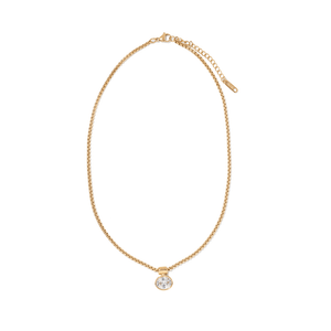RADIANT OVAL NECKLACE - COLLARES - Malandra Jewelry - EUWC399-JDN0312212