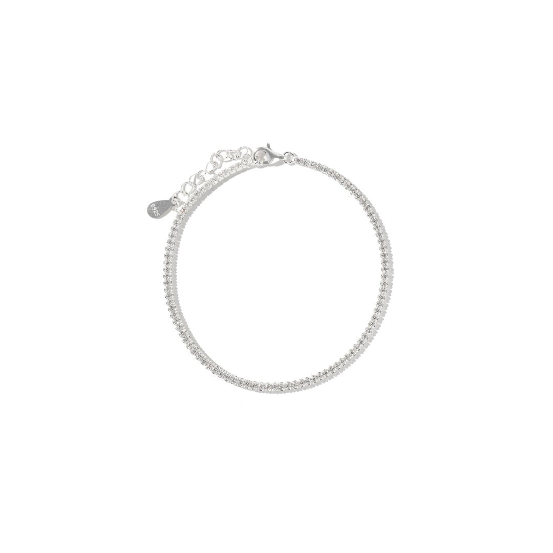 RADIANT TENNIS BRACELET - PULSERAS - Malandra Jewelry - FBP534-1EPU0076-1PP-4