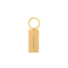 RECTANGULAR CUSTOM GOLDEN CHAIN - LLAVEROS - Malandra Jewelry - ESYK16