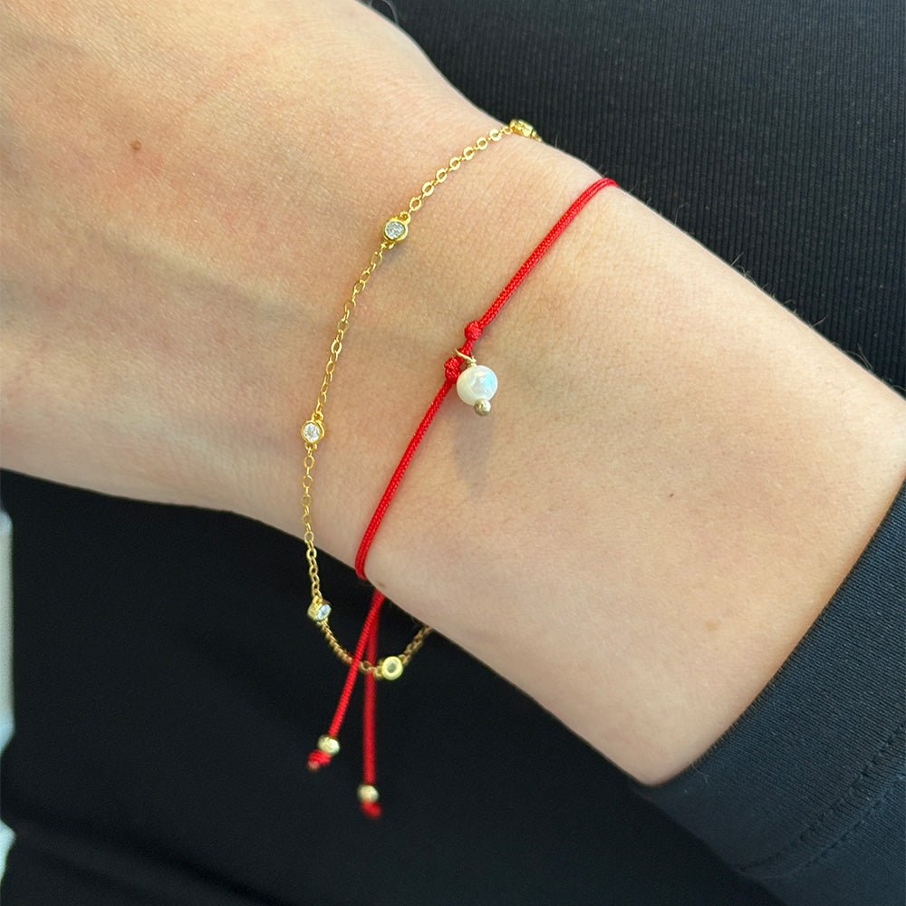 RED BLISS BRACELET - PULSERAS - Malandra Jewelry - TP1793