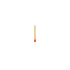 RED MATCH CHARM - DIJES - Malandra Jewelry - ETD16 - E804