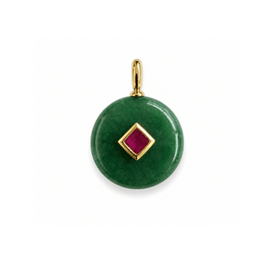 Regal Quartz Gaia Charm - DIJES - Malandra Jewelry - TD2627