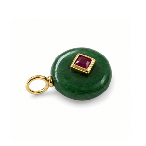 Regal Quartz Gaia Charm - DIJES - Malandra Jewelry - TD2627