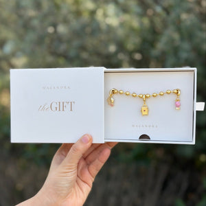 RETRO FUN CHARMS GIFT SET - SETS DE REGALO - Malandra Jewelry - SET176 EYHP14/EYHD100/EYHD107/EYHD101