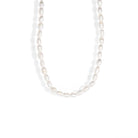 RICE PEARL STRAND NECKLACE - COLLARES - Malandra Jewelry - TC1724