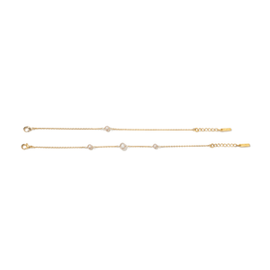 ROSE PEARL DUO BRACELET GIFT SET - SETS DE REGALO - Malandra Jewelry - SET90