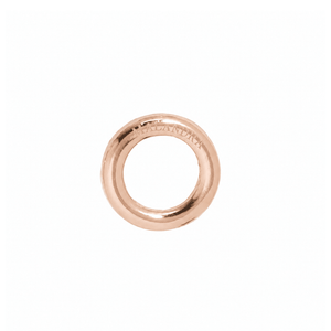Rosegold Plain Charm - DIJES - Malandra Jewelry - EYHD185.R