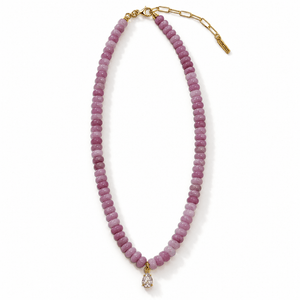 Rosewood Jasper Gaia Necklace - COLLARES - Malandra Jewelry - TC2728