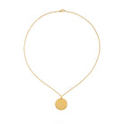 ROUND CHARM CUSTOM NECKLACE - COLLARES GRABADOS - Malandra Jewelry - ESYC5