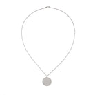 ROUND CHARM CUSTOM SILVER NECKLACE - COLLARES - Malandra Jewelry - ESYC5.P