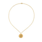 ROUND CHARM IMAGE NECKLACE - COLLARES GRABADOS - Malandra Jewelry - ESYC5
