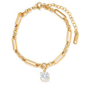 ROUND LUX LINK BRACELET - PULSERAS - Malandra Jewelry - EUWP417-JDB0312201-3