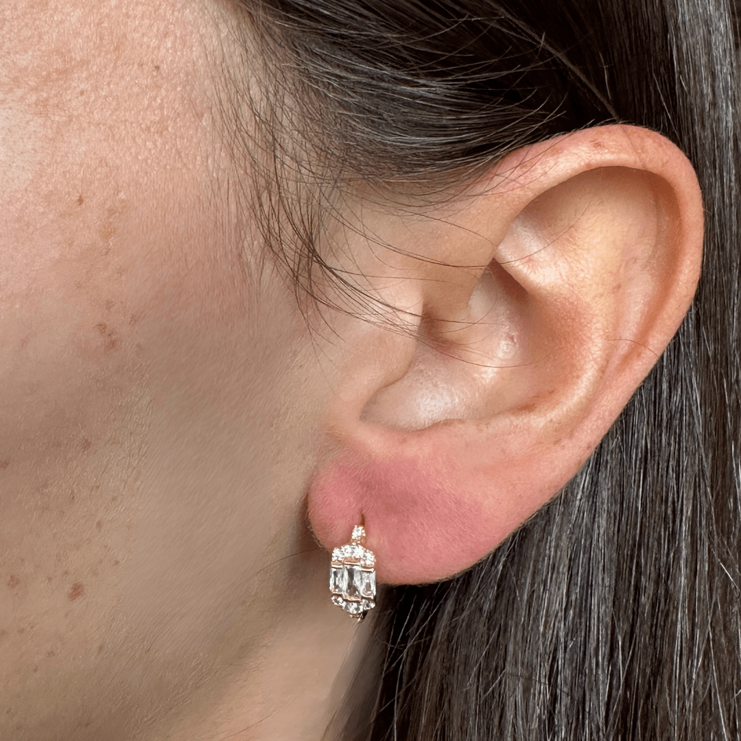 ROYAL EARRING SET - ARETES - Malandra Jewelry - AA1543 - K07941