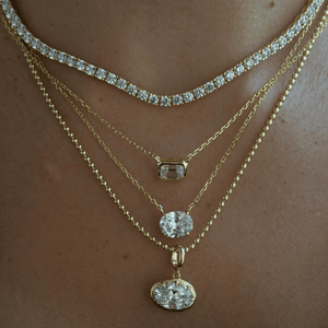 Royale Oval Charm - DIJES - Malandra Jewelry - LSD18-HC58382G
