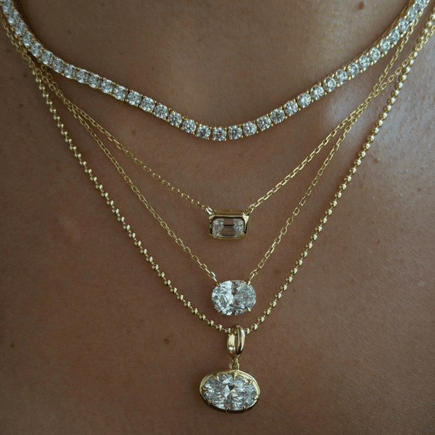 Royale Oval Charm - DIJES - Malandra Jewelry - LSD18-HC58382G