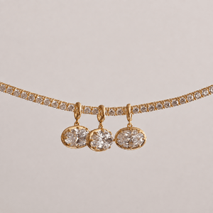 Royale Oval Charm - DIJES - Malandra Jewelry - LSD18-HC58382G