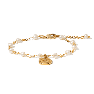 Saint Benedict Pearl Bracelet - PULSERAS - Malandra Jewelry - TP2589