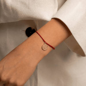 SAINT BENEDICT RED BRACELET - PULSERAS - Malandra Jewelry - TP2512