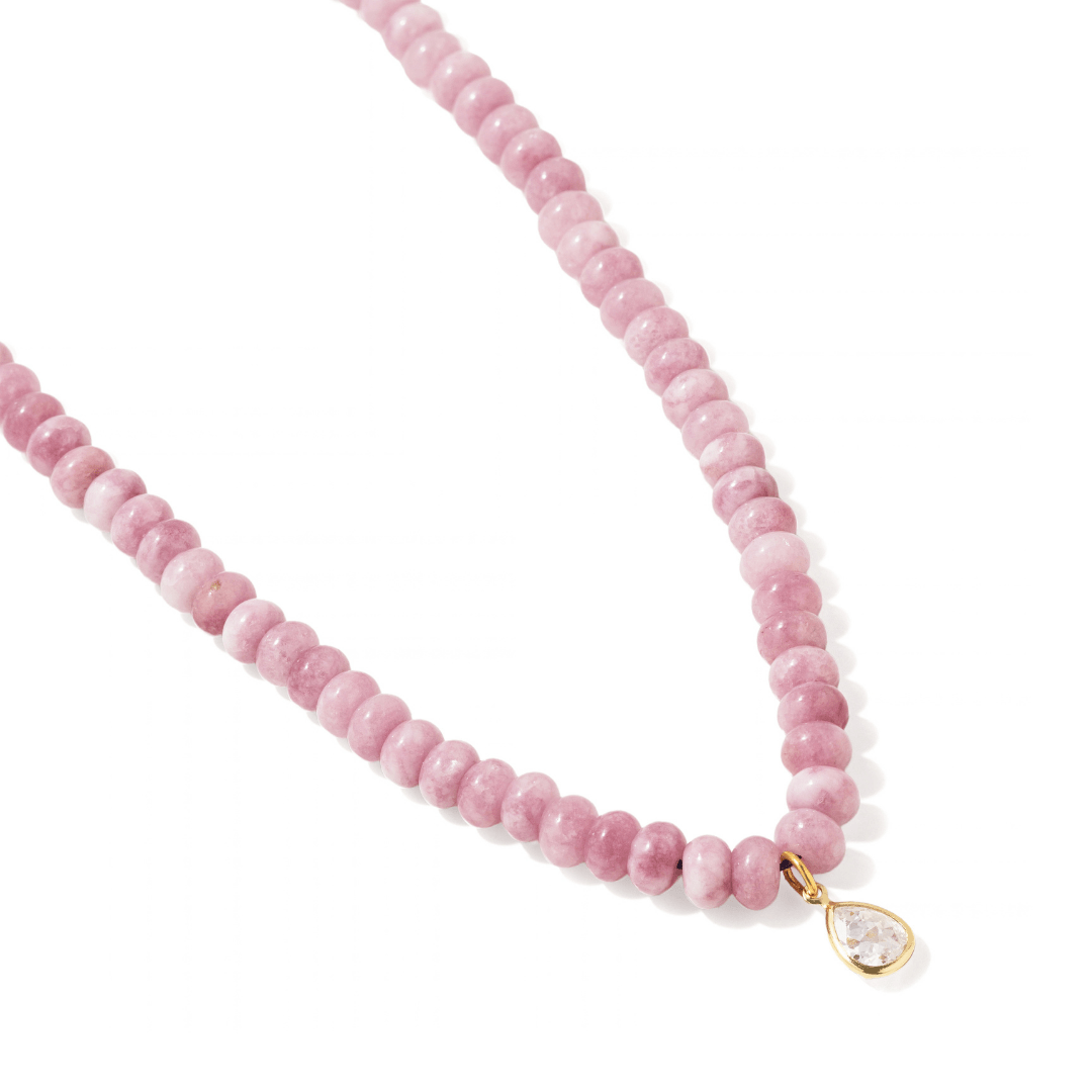 Sakura Jasper Gaia Necklace - COLLARES - Malandra Jewelry - TC2692