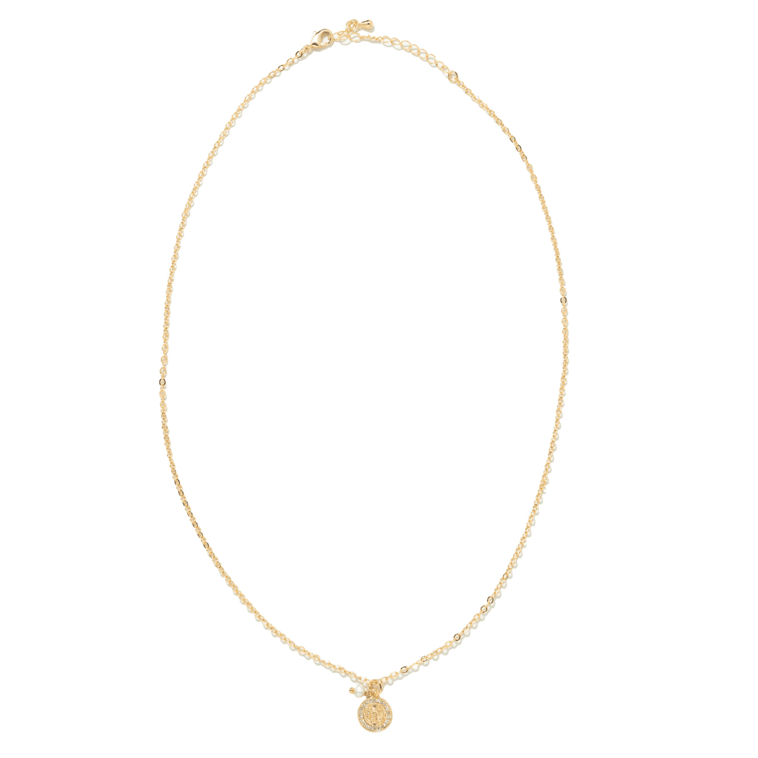 SAN BENITO PEARL DROP NECKLACE - COLLARES - Malandra Jewelry - FBC453