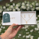 SAN BENITO PEARL GIFT SET - SETS DE REGALO - Malandra Jewelry - SET169 TA2165/FBC178