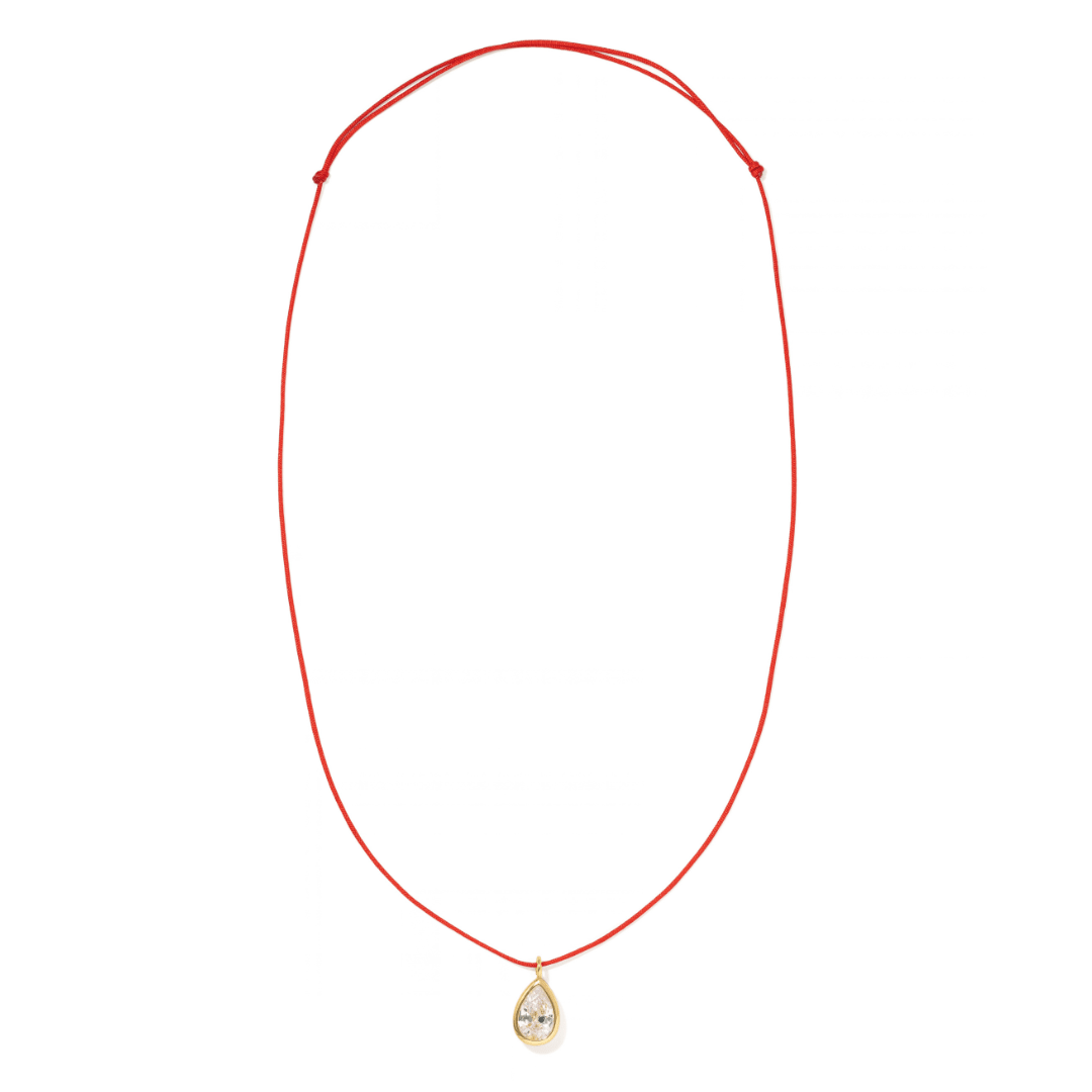 Scarlet Golden Drop Necklace - COLLARES - Malandra Jewelry - TC2689