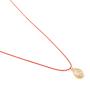 Scarlet Golden Drop Necklace - COLLARES - Malandra Jewelry - TC2689