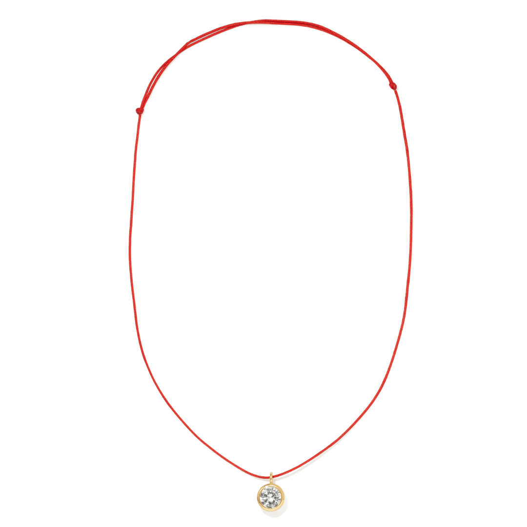 Scarlet Golden Oval Necklace - COLLARES - Malandra Jewelry - TC2686