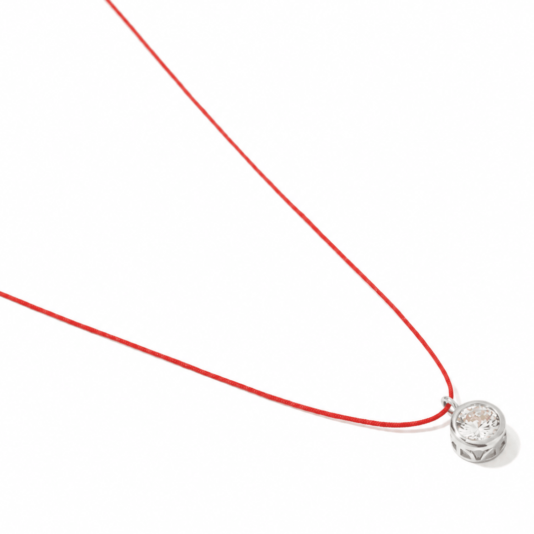 Scarlet Silver Oval Necklace - COLLARES - Malandra Jewelry - TC2688