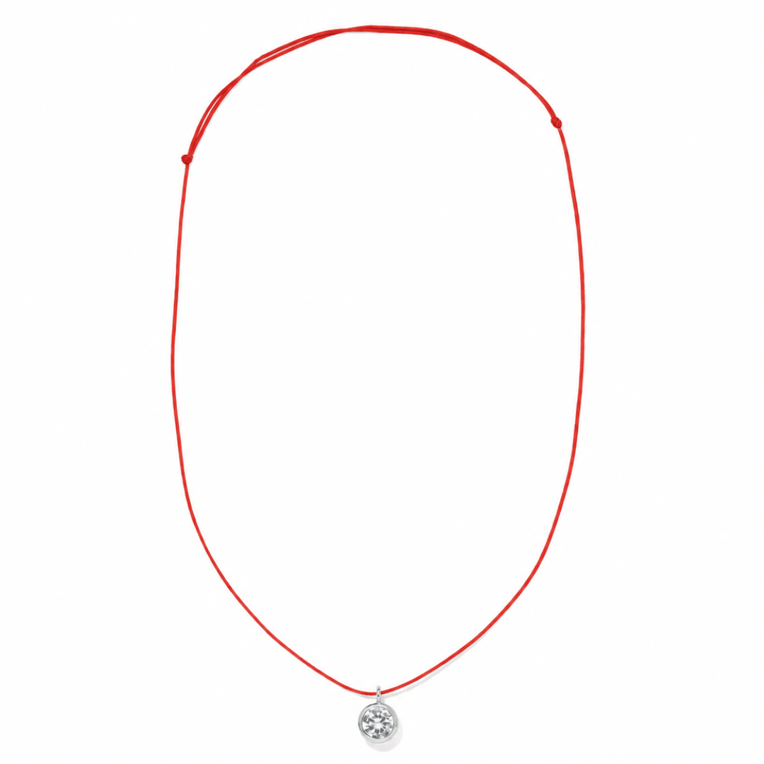 Scarlet Silver Oval Necklace - COLLARES - Malandra Jewelry - TC2688