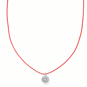 Scarlet Silver Oval Necklace - COLLARES - Malandra Jewelry - TC2688