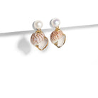 SEASHELL SERENADE EARRINGS - ARETES - Malandra Jewelry - TA1547