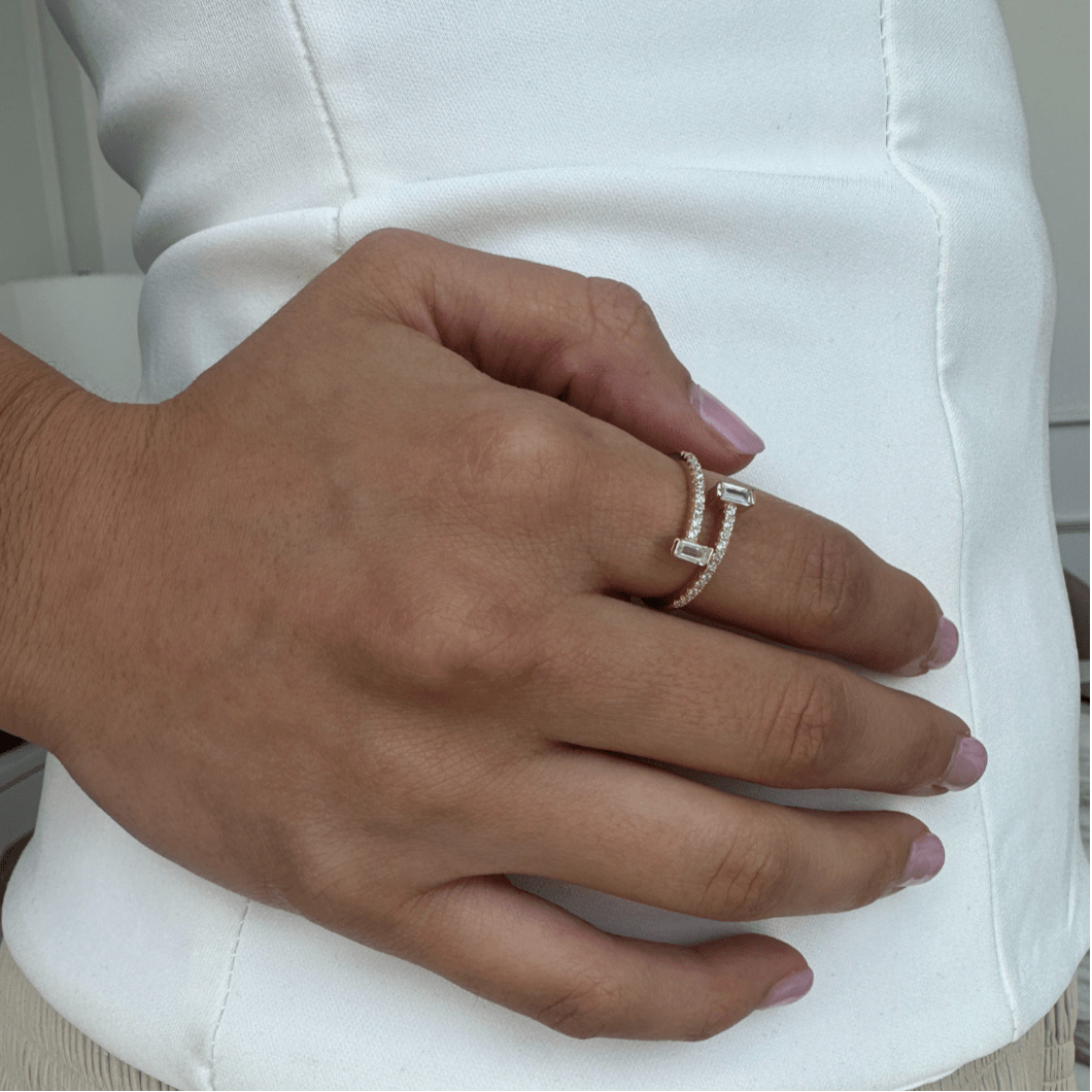 SERENA GOLDEN LUXE RING - ANILLOS - Malandra Jewelry - ERR139 - 60106661306C