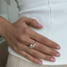 SERENA GOLDEN SPARKLE RING - ANILLOS - Malandra Jewelry - ERR138 - 60105561970C - 1
