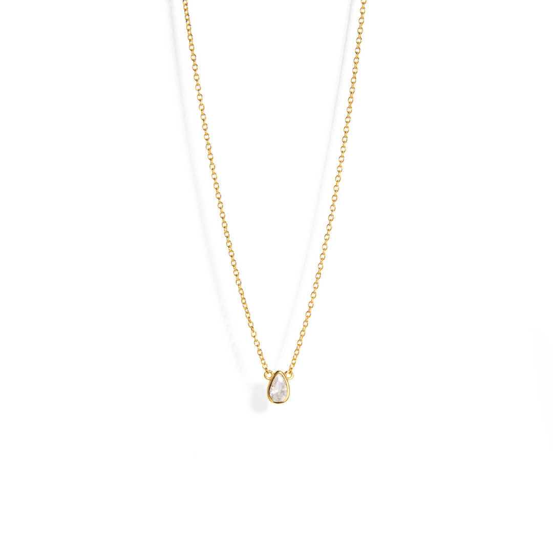 SERENA LUX DROP NECKLACE - COLLARES - Malandra Jewelry - EAWC98 - MMN060