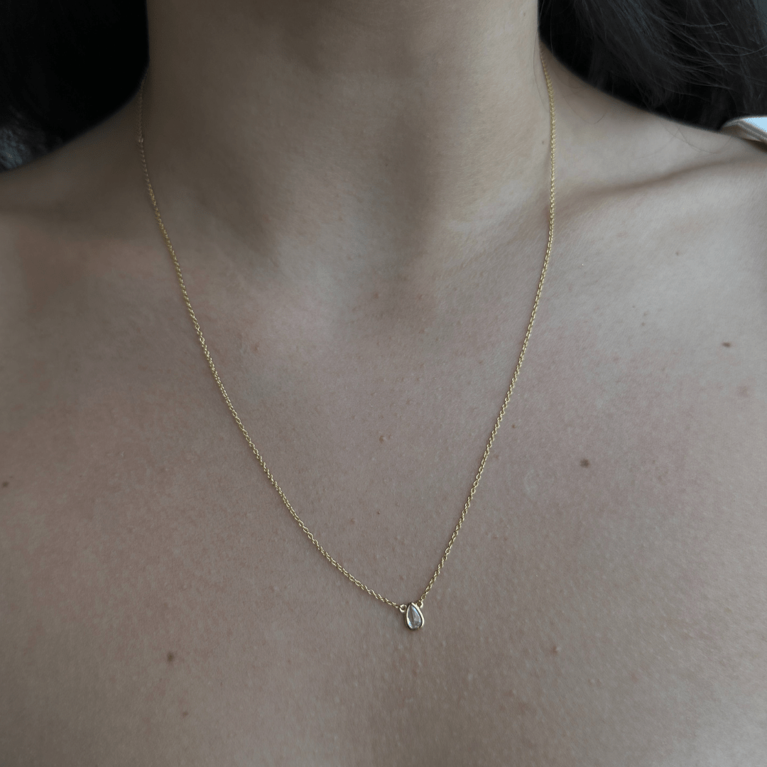 SERENA LUX DROP NECKLACE - COLLARES - Malandra Jewelry - EAWC98 - MMN060