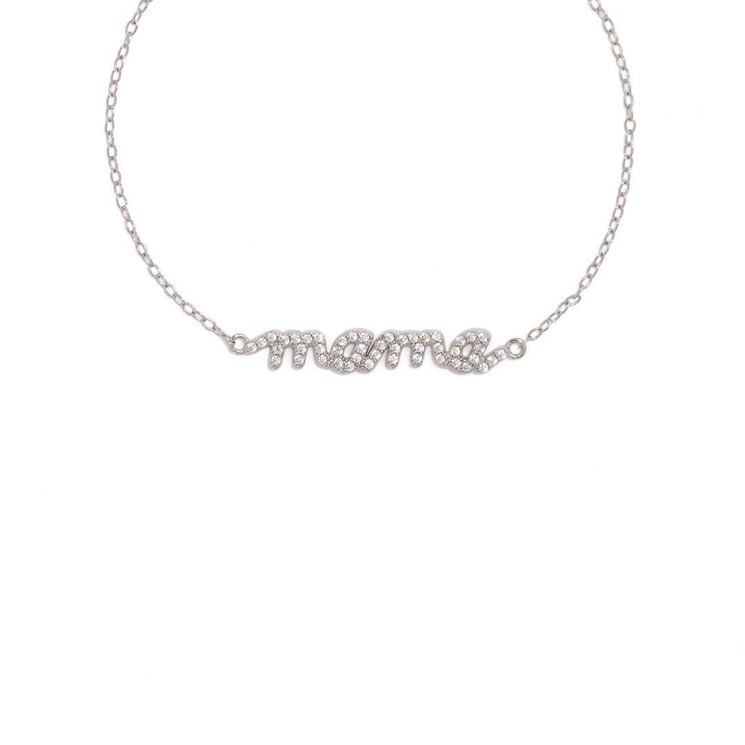 SERENA MOM SPARK SILVER BRACELET - PULSERAS - Malandra Jewelry - ERP52.P-G60600291782A
