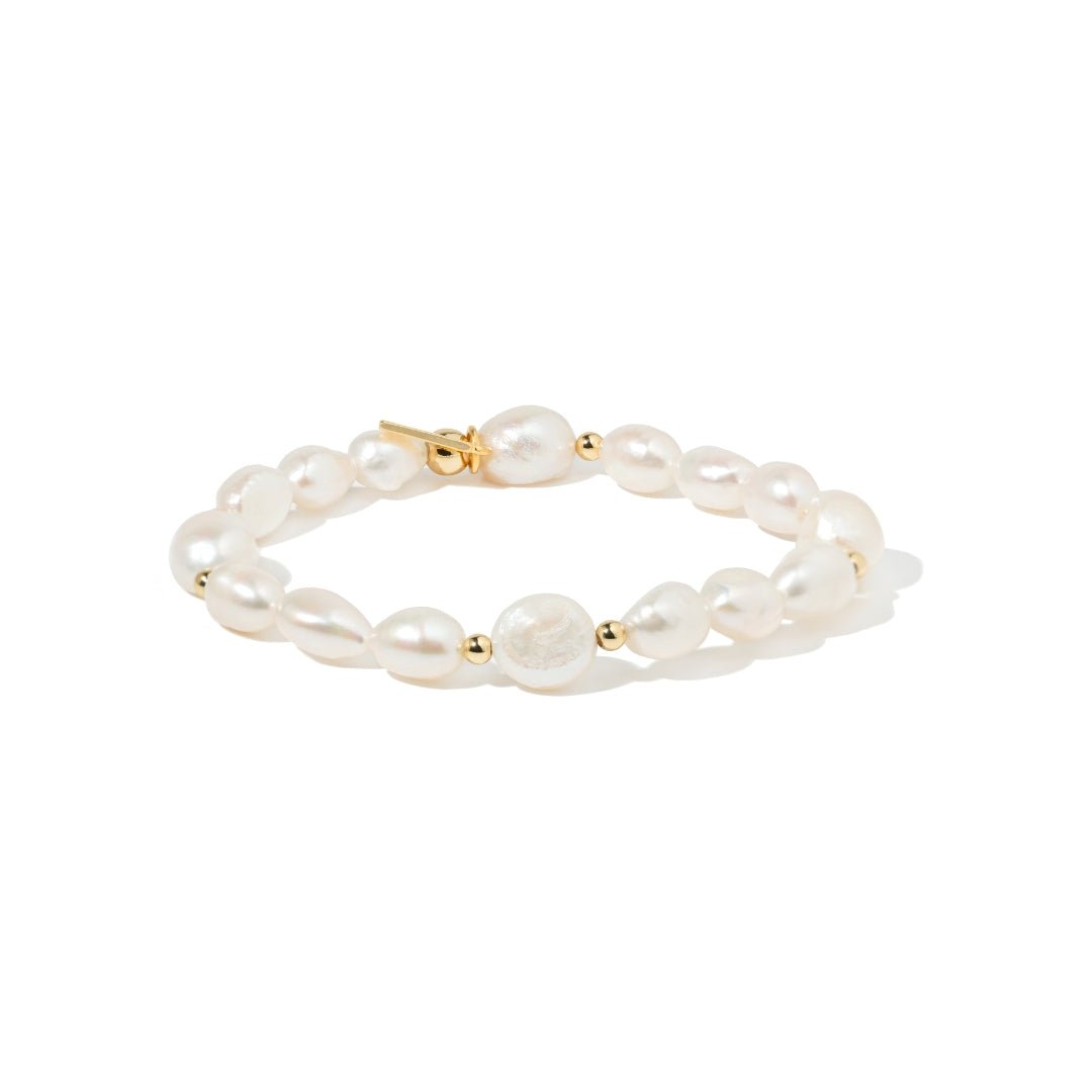 SERENA PEARL BRACELET - PULSERAS - Malandra Jewelry - TP2412
