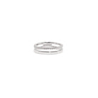 SERENA PLAIN & SPARK SILVER RING - ANILLOS - Malandra Jewelry - EAWR74.6 - M230828001586