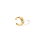 SHINE EDGE EAR CUFF - ARETES - Malandra Jewelry - EUWA263-JDE0306063
